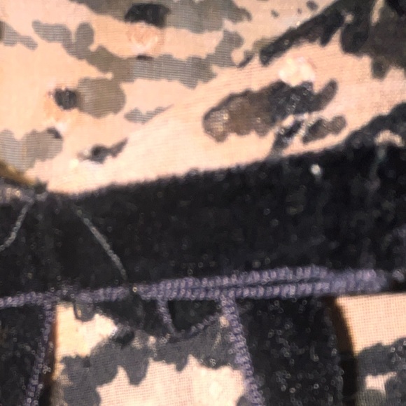 Zara animal print with bow tie bodycon size S - Picture 6 of 9